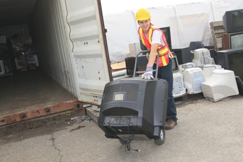 Leyton business utilizing local office clearance services